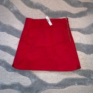 JCREW mini skirt, new with tags on